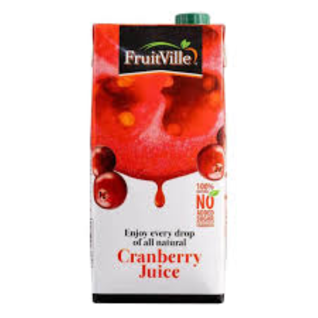 FRUITVILLE CRANBERRY 1LT